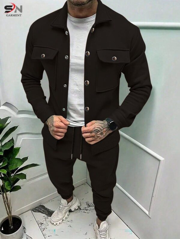 Tracksuit Double Pocket Jacket - Image 3